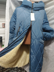 Куртки зимние женские БАТАЛ оптом 04593716 146-88