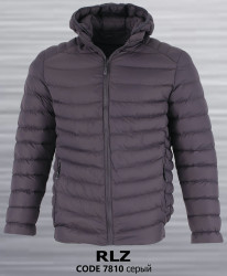 Куртки демисезонные мужские RLZ БАТАЛ (серый) оптом 40539876 7810-47