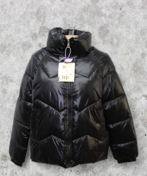 Куртки демисезонные женские (черный) оптом 48605279 116-23