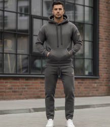 Спортивные костюмы мужские на плюше оптом 45107832 2134-21