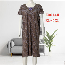 Ночные рубашки женские БАТАЛ оптом XUE LI XIANG 23045698 E0014-77