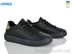 Кроссовки, Lvovbaza оптом B&R 114-1 чорний
