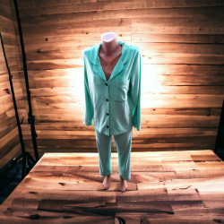 Ночные пижамы женские БАТАЛ оптом 90341628 001-168