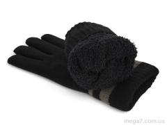 Перчатки, Королева оптом D2046 black