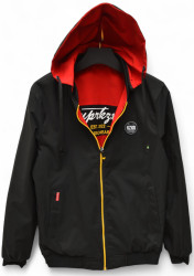 Куртки двусторонние демисезонные мужские оптом 35247869 BL-01-145