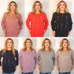 Светри жіночі БАТАЛ оптом SVET LANA 