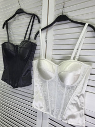 Корсеты женские (белые) оптом 67480295 8010-00