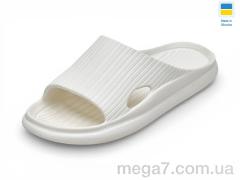 Шлепки, Rai shoes оптом G101 молочний