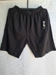 Шорты мужские (чёрные) БАТАЛ оптом 59207684 60-22