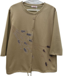 Футболки женские БАТАЛ оптом 87453109 820-39