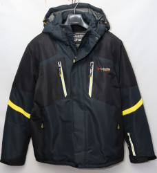Куртки зимние мужские (gray-black) оптом 05268197 D-16-38