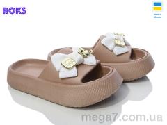Шлепки, Roks оптом Progress 139-7 мокко