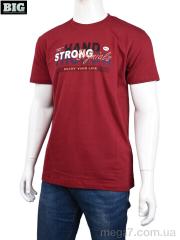 Футболка, BIG оптом 3707-063-4 bordo