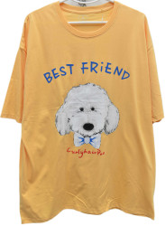 Футболки женские БАТАЛ оптом 57948231 B39-100