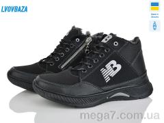 Ботинки, Lvovbaza оптом Ankor Б11-2 чорний
