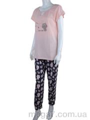 Пижама, Пижама-ОК оптом 1600-016 pink (04064)