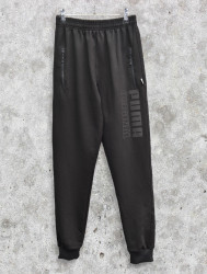 Спортивные штаны подростковые (черный) оптом 70846215 02-23