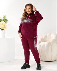 Спортивні костюми жіночі на флісі ПОЛУБАТАЛ оптом