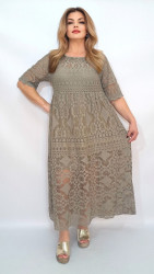 Платья женские БАТАЛ оптом 53217804 253-58