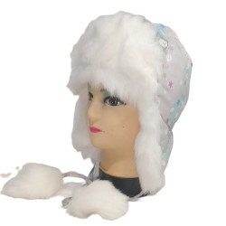 Шапки - ушанки детские оптом 65048271 74-29