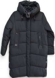 Куртки зимние женские FURUI БАТАЛ (серый) оптом 62830714 3800-54