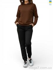 Спортивный костюм, Margo оптом 1523 шоколадний