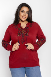 Вышиванки женские СУПЕР БАТАЛ оптом 30682791 69-27