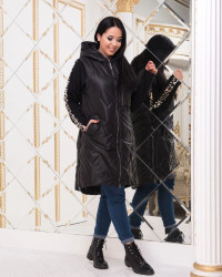 Жилетки женские БАТАЛ оптом 23645087 258-28