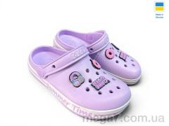 Кроксы, Rai shoes оптом 328 лаванда