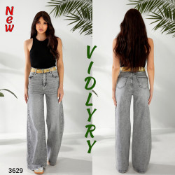 Джинсы ПАЛАЦЦО женские оптом 75914306 3629-24