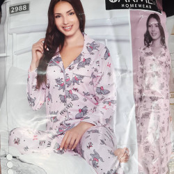 Ночные пижамы женские CARMEN оптом 14087359 2988 -15