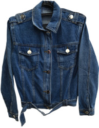 Куртки джинсовые женские KT.MOSS оптом 76405981 3015-217
