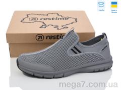 Кроссовки, Restime оптом PGL25820 grey