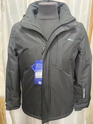 Куртки демисезонные мужские RLX БАТАЛ (черный) оптом 82436970 331-2-5