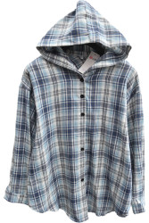 Рубашки женские БАТАЛ оптом 93875410 7751-21