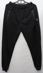 Спортивные штаны мужские (black) оптом 08291345 04-19