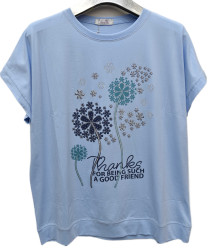 Футболки женские БАТАЛ оптом 49068235 714-94