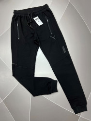 Спортивные штаны мужские (черный) оптом Турция 92356480 01-12