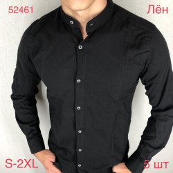 Рубашки мужские VARETTI (черный) оптом 97845362 52461-25