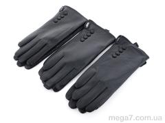 Перчатки, RuBi оптом R105Ж кожзам-махра black