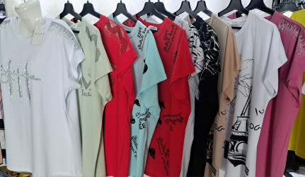 Футболки жіночі БАТАЛ оптом  