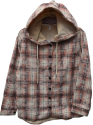 Рубашки женские на меху оптом 85940213 8193-19