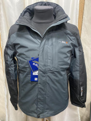 Куртки демисезонные мужские RLX (серый) оптом 75918402 2208-1-5