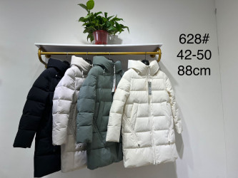 Куртки зимние женские (зеленый) оптом 49761083 628-19