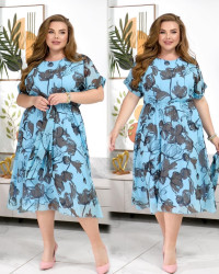 Платья женские БАТАЛ оптом 52613890 515-2