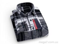 Рубашка, Verton оптом W2517 grey