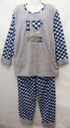 Ночные пижамы женские БАТАЛ оптом Pijamania 38972510 02-9