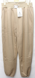 Спортивные штаны женские БАТАЛ на меху оптом 27418906 F71114-30