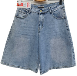 Шорты джинсовые женские FOREST JEANS БАТАЛ оптом 03265497 5139-124
