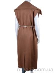 Жилетка, Gelsomino оптом Louisa / Gelsomino 6201 brown